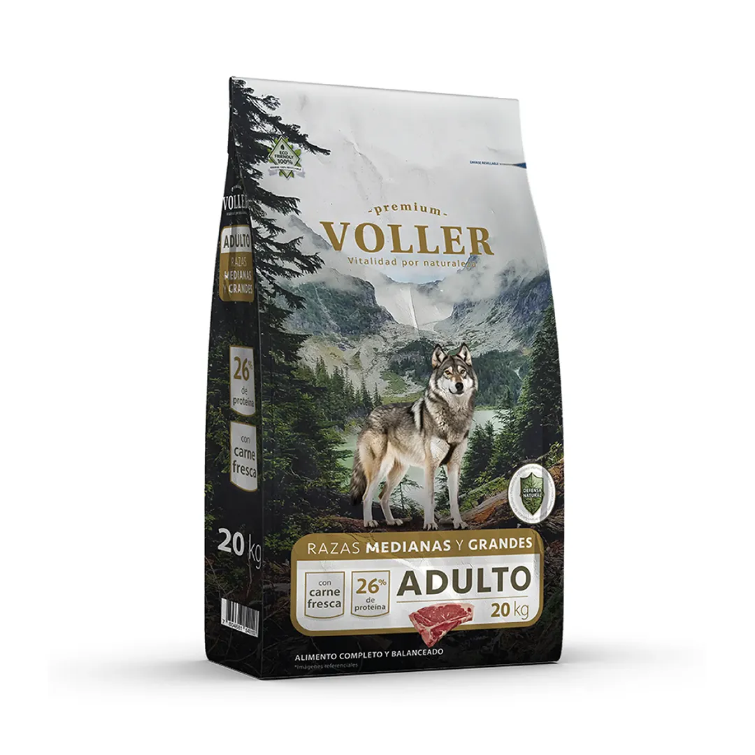 volmedgra20k Alimento para perro adulto razas medianas grandes 20kg - Imagen 1